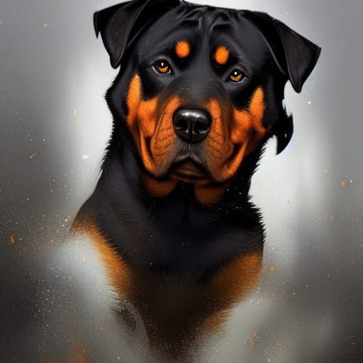 Portrait of A Good Dog!