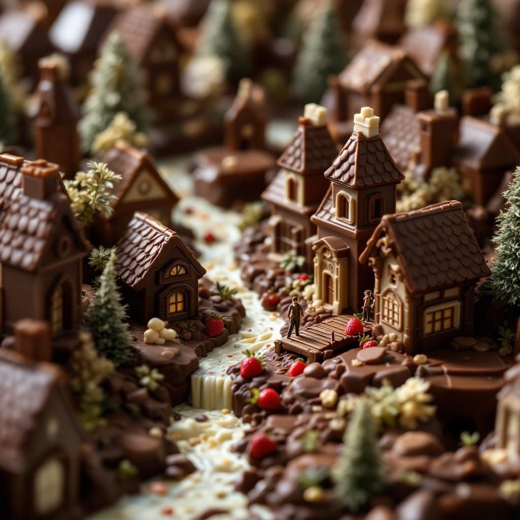 Fantasy Chocolate City: A Delicious Work of Art