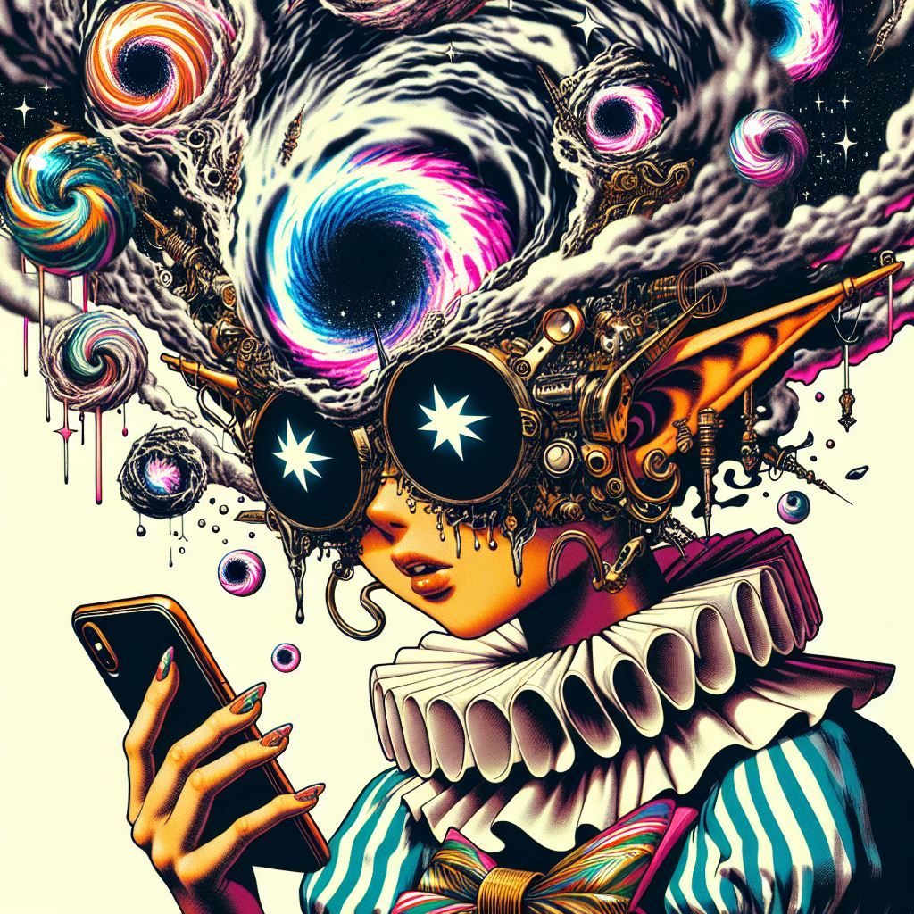 blinded eyes & blowing mind