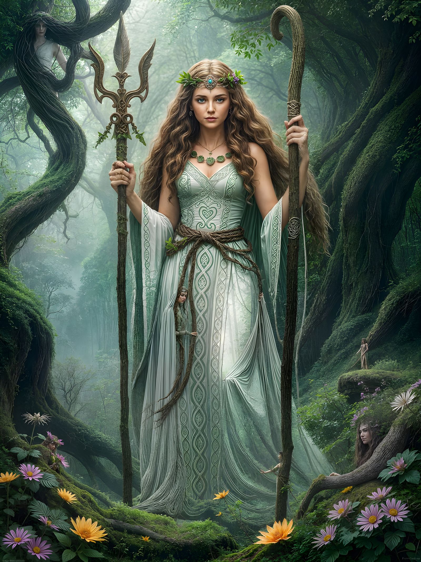 Danu Celtic Goddess  by @Shaz