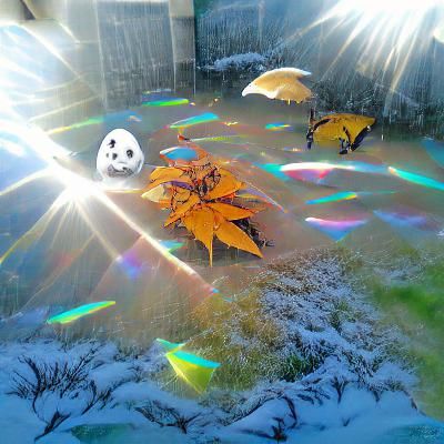 Snowy Halloween