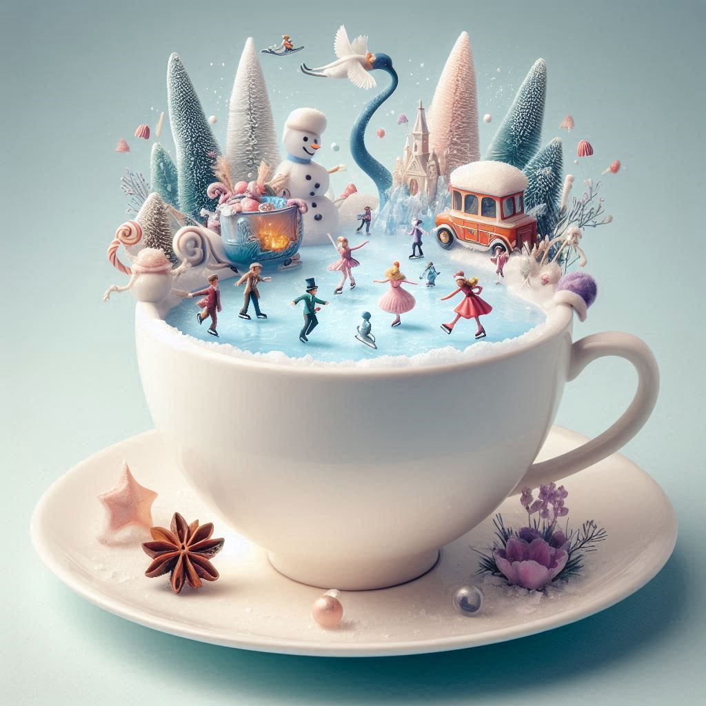 Tea Cup with Free Dalle