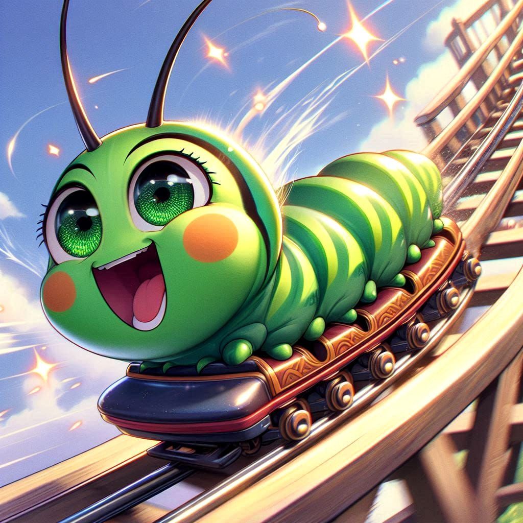 Caterpillar Coaster Ride