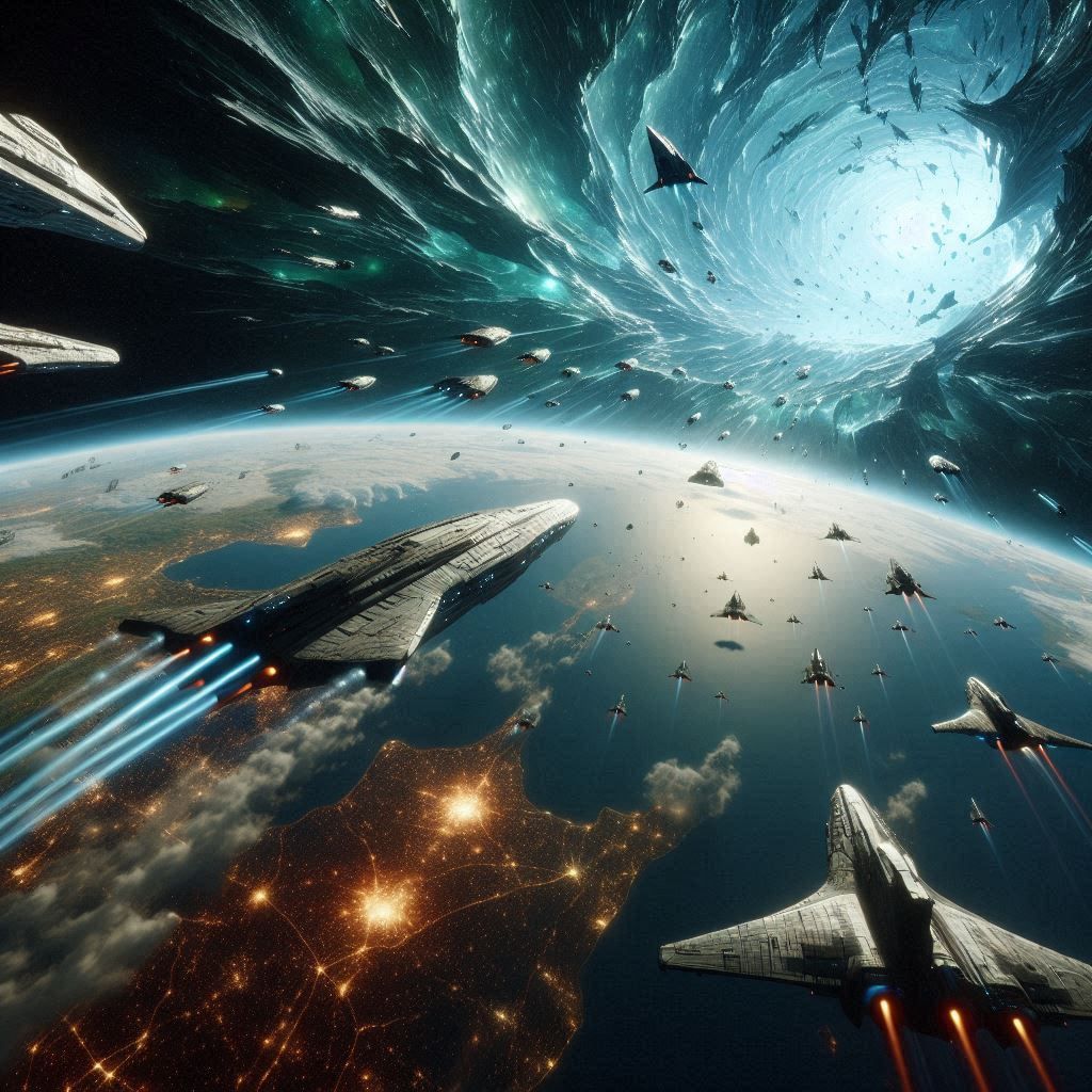 E.D.F LIGHT SPEED WARP GATE (Earth Defense Force)