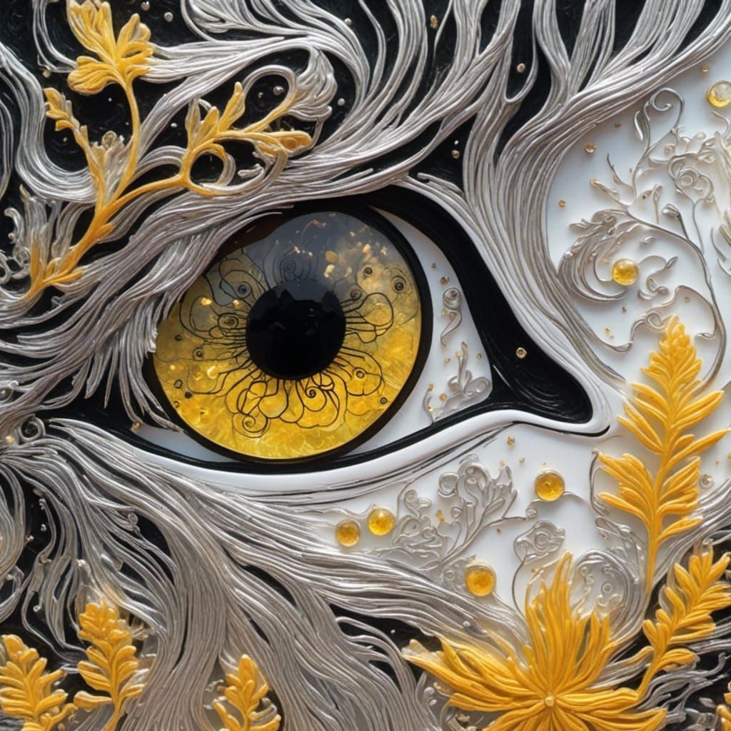 <lora:eye:1.0> Small delicate and complex details inside of ...