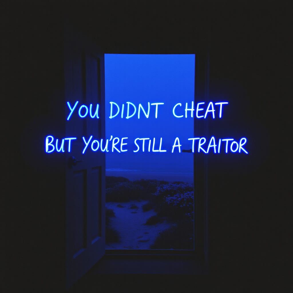YOU DIDNT CHEAT BUT YOU'RE STILL A TRAITOR