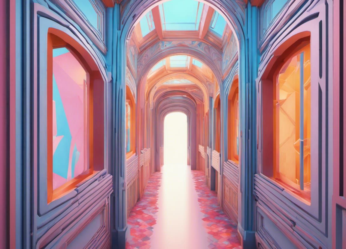 Dreamy hallway