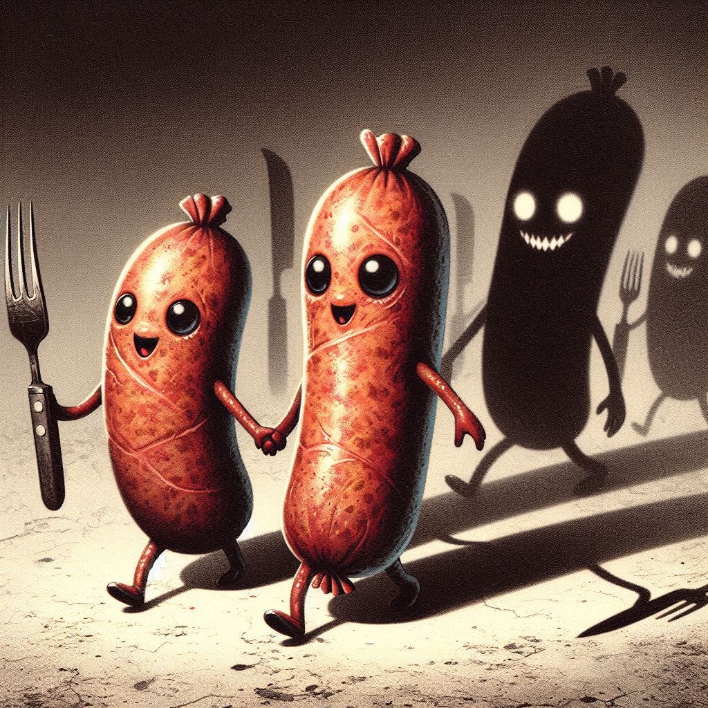 Sausage shadow party