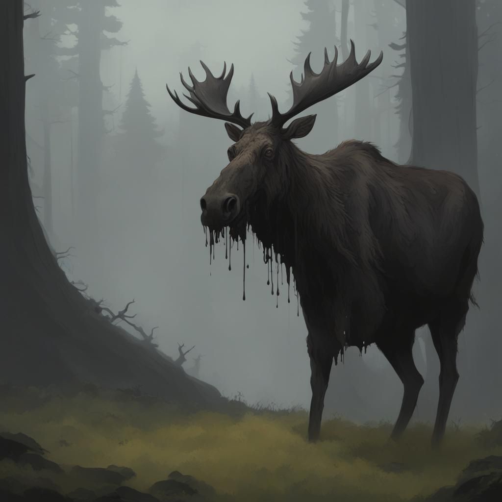 CDDA: Antlered Horror (Final Version) - AI Generated Artwork ...