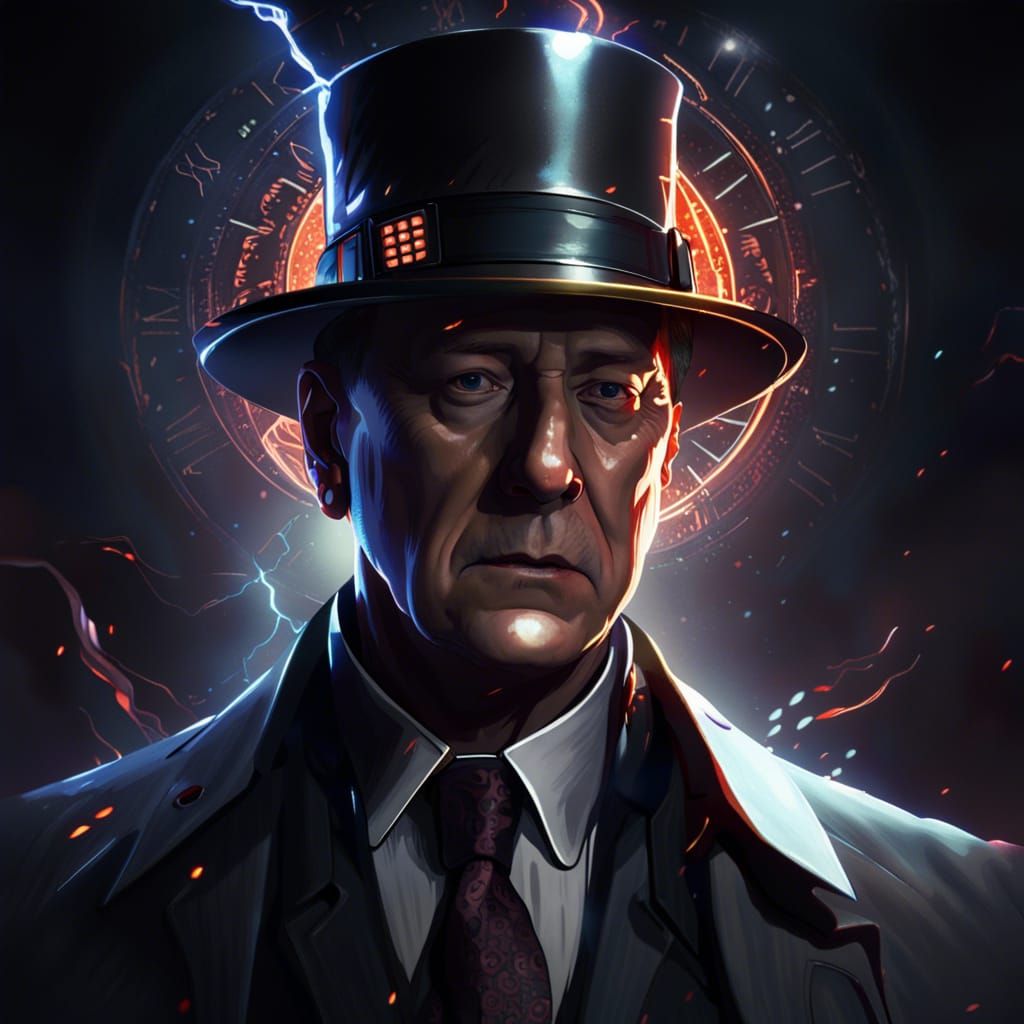Raymond Reddington as The Master AI Generated Artwork NightCafe Creator