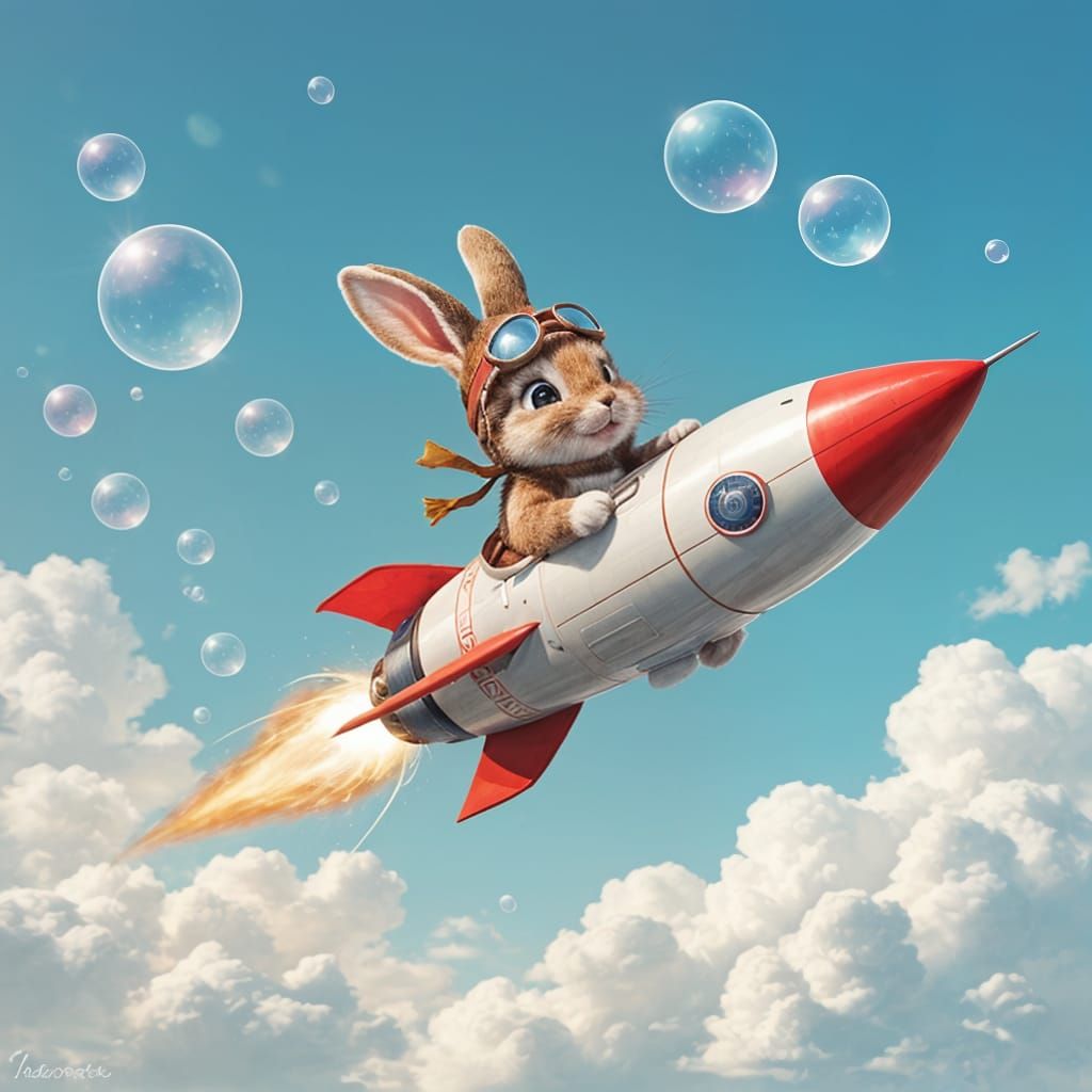 I can touch the sky!