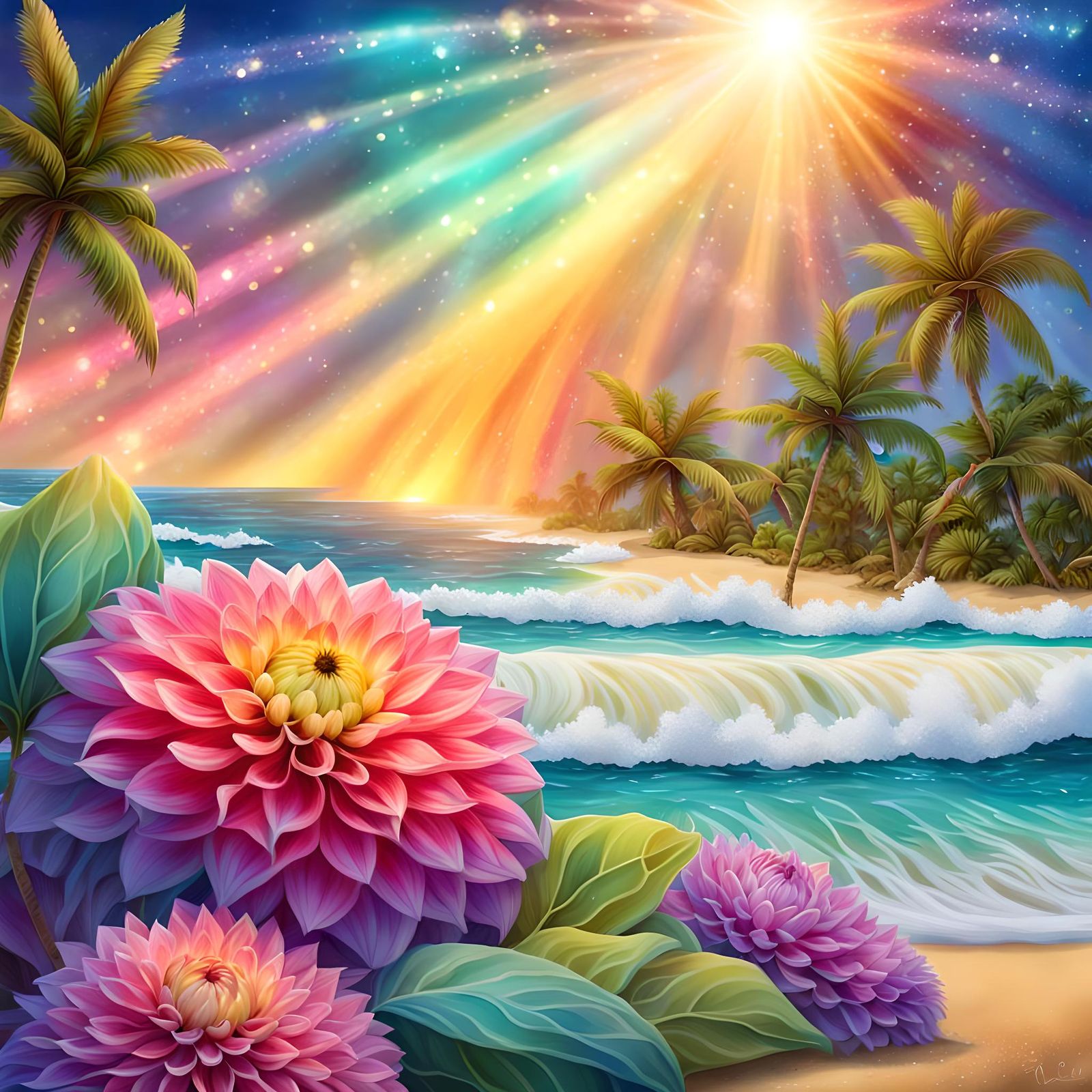 Tropical Sunrays