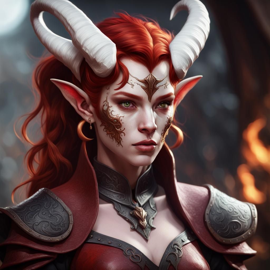 Tiefling - AI Generated Artwork - NightCafe Creator