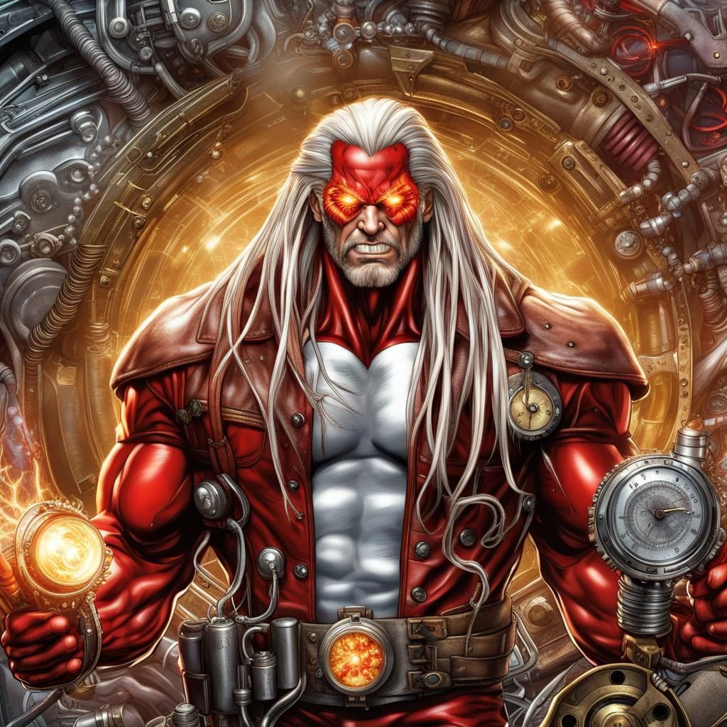 Omega Red AI Generated Artwork NightCafe Creator