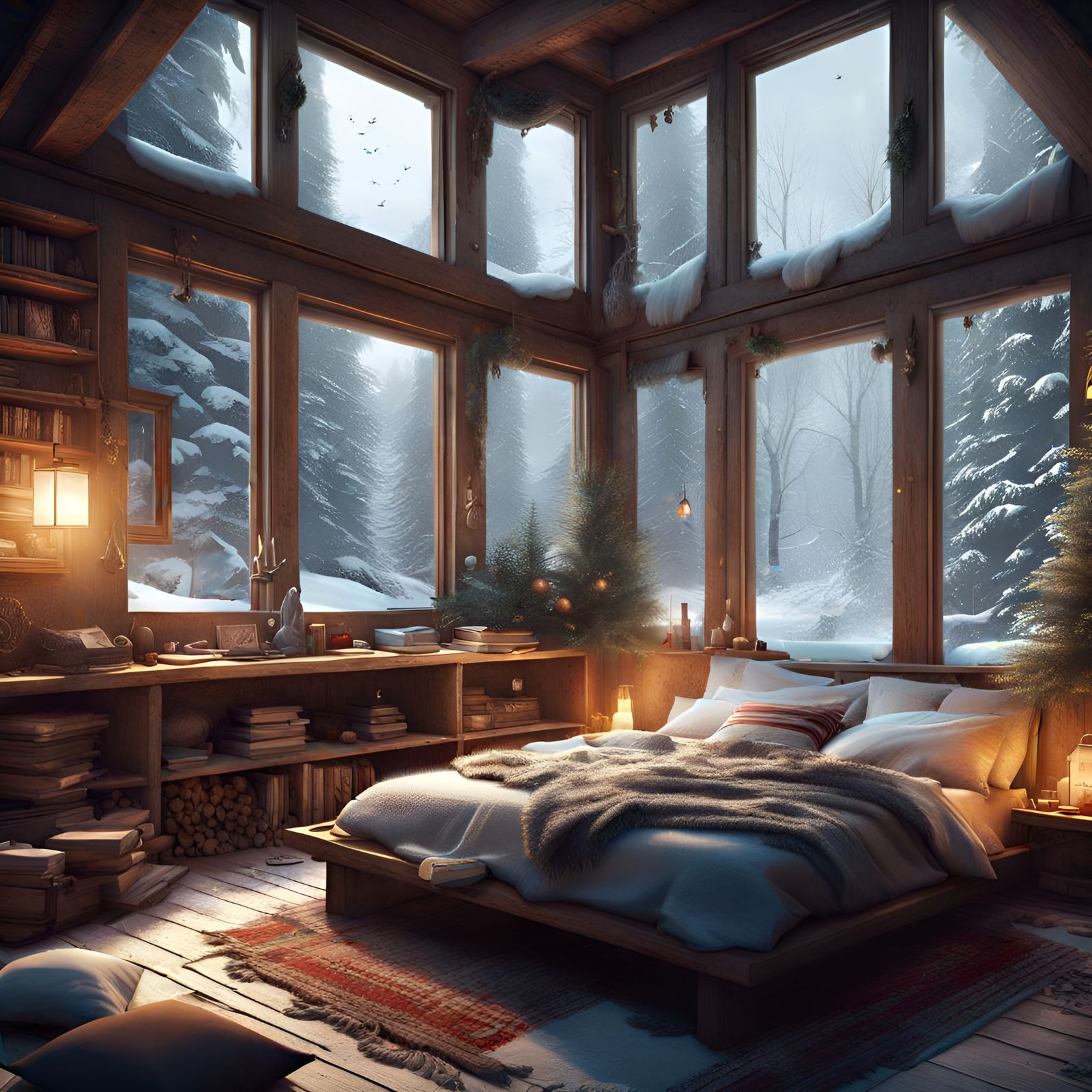 Cosy Yet Frosty  by @Thombmx