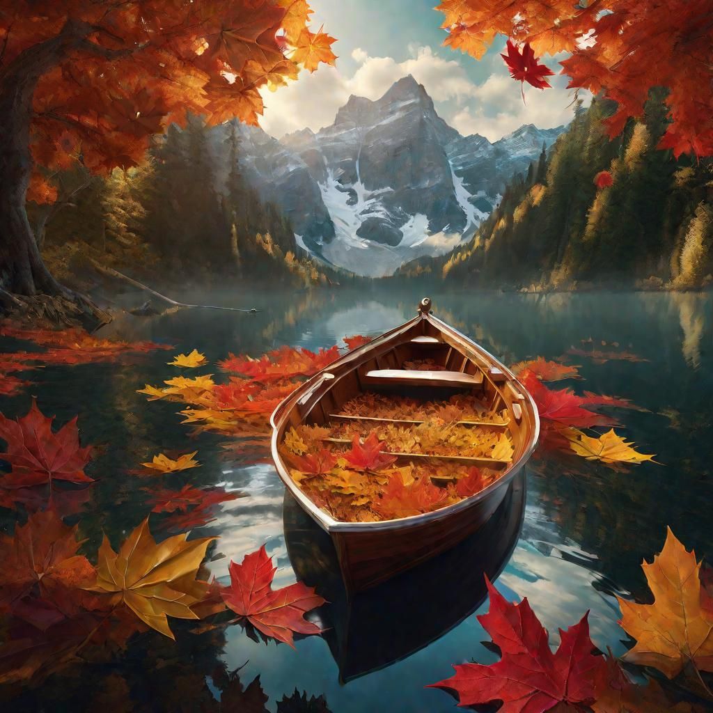 Autumn lake