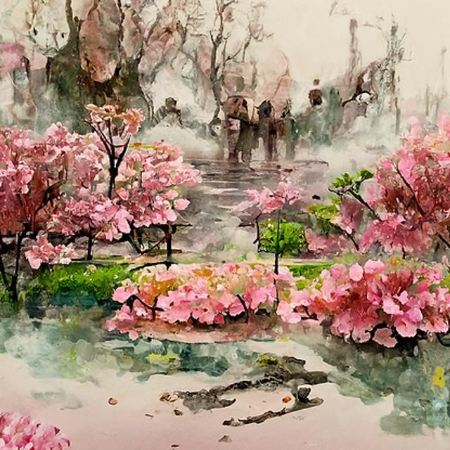 Cursed Cherry Blossom Garden
