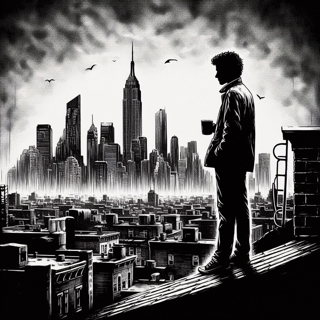 coffee and rainy days or Rainy cup of joe