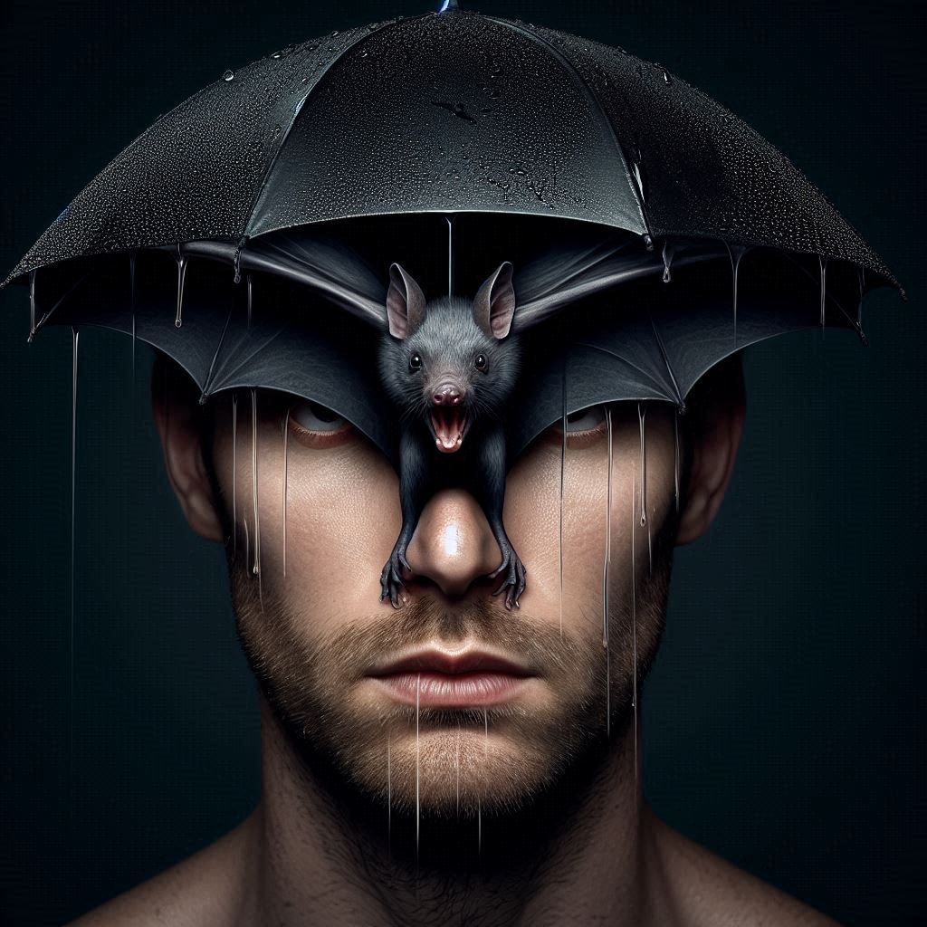 Creation based on the song by Thomas Fersen: “The Bat”