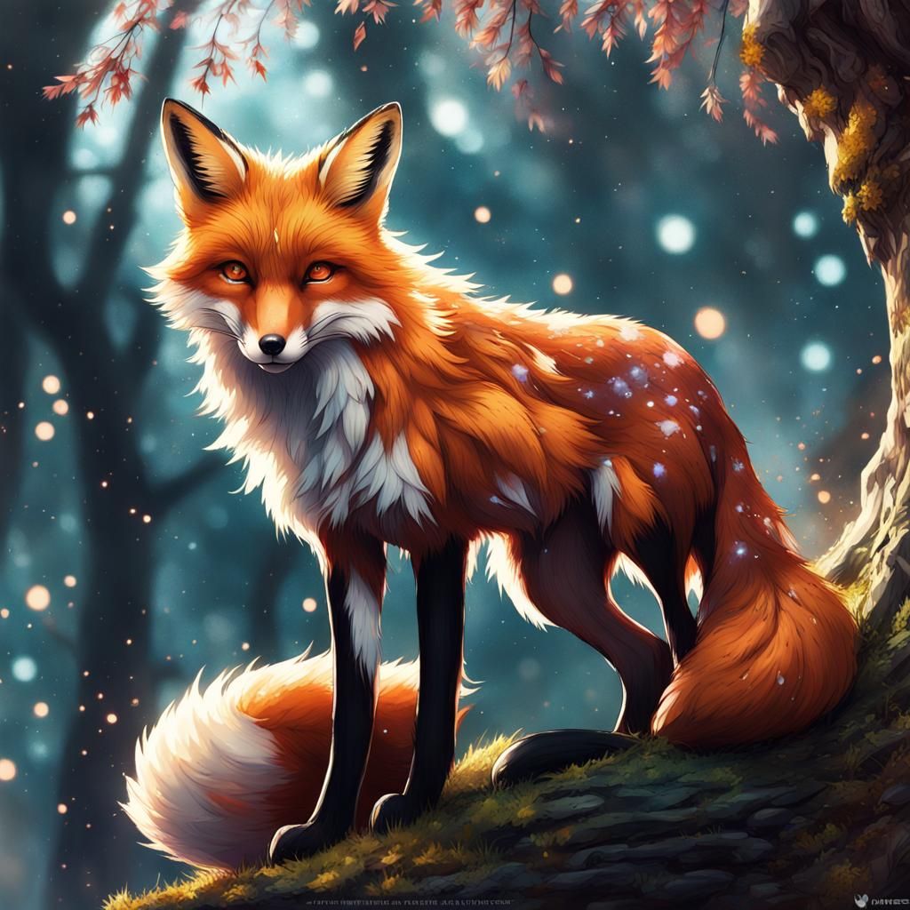 Fox - AI Generated Artwork - NightCafe Creator