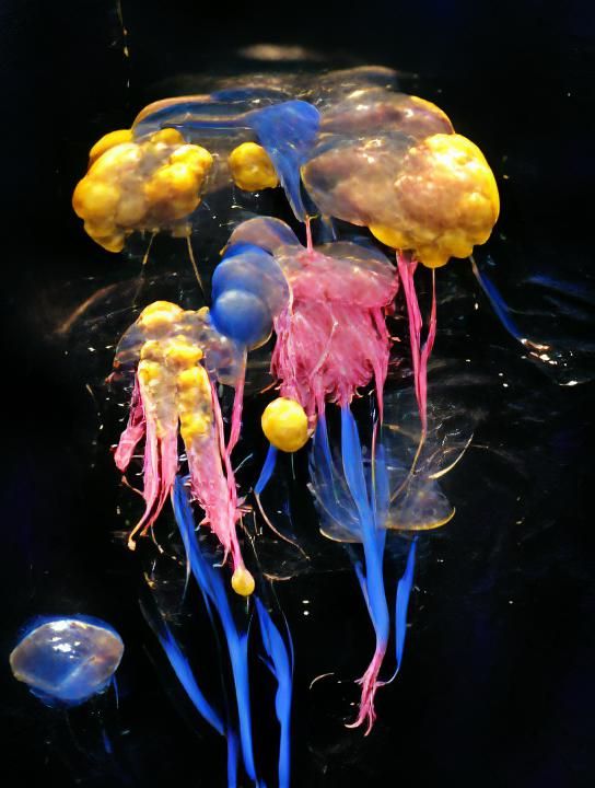 Exploding jellyfish