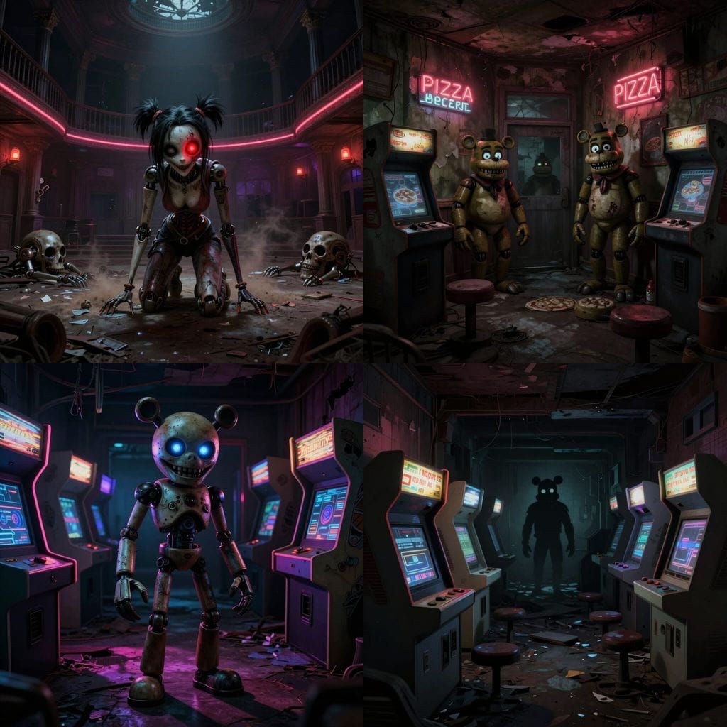 FNAF Security Breach: Animatronic Characters