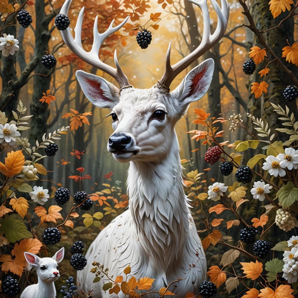 The White Deer 0.1.  by @Omimimo