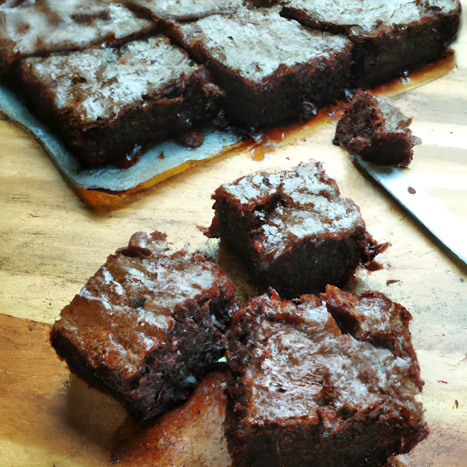 Nice warm brownies AI Generated Artwork NightCafe Creator