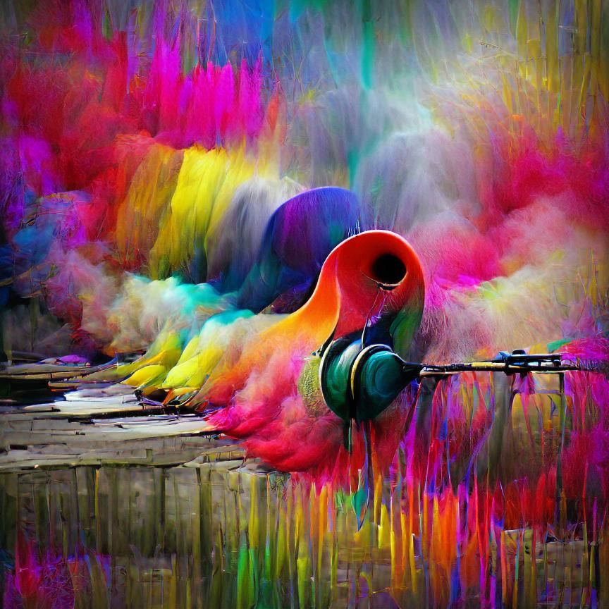 The sound of colour