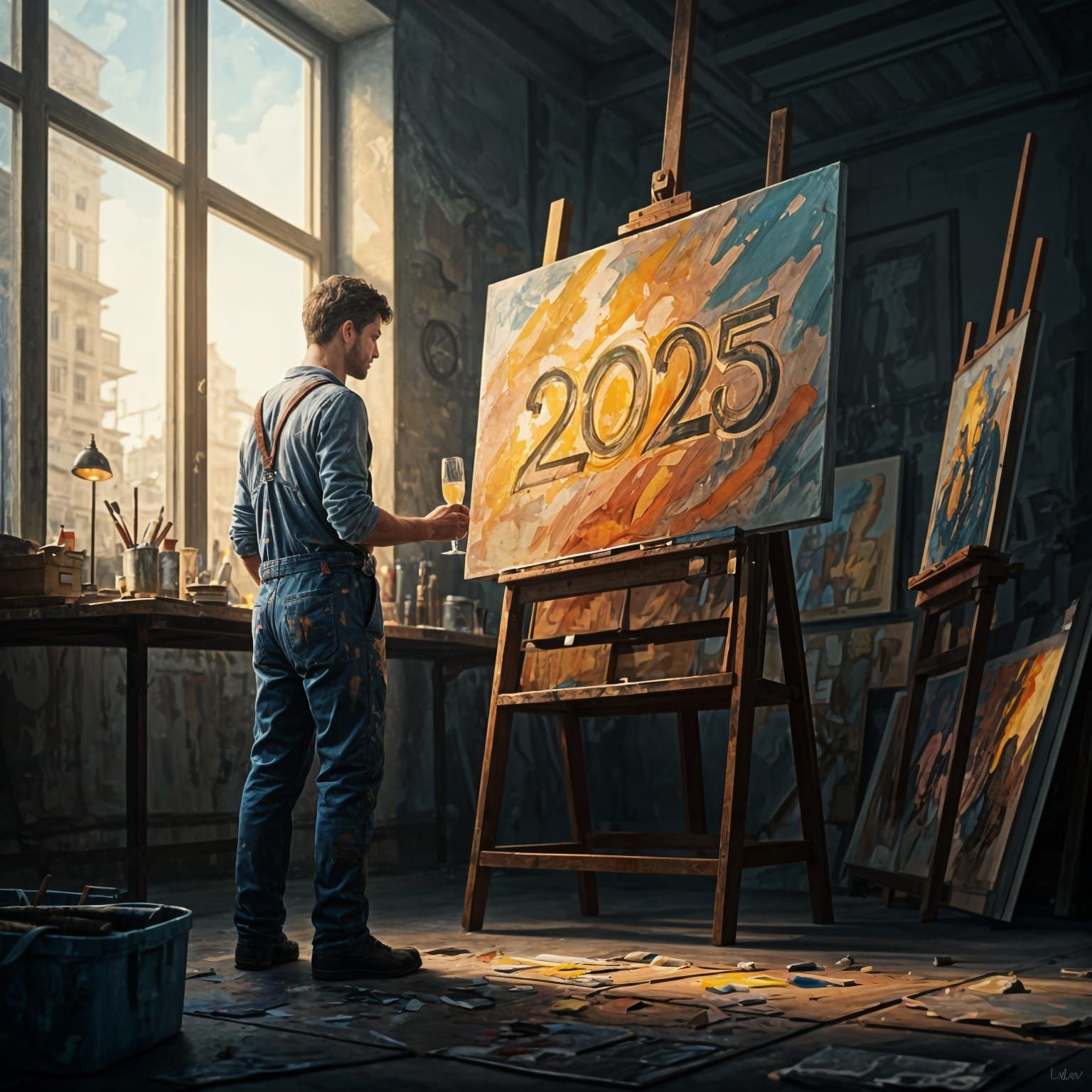 New Year, new Art - See you around and happy New Year ;)  by @BM