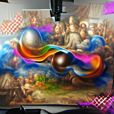 Sternenzerstörer auf Zuckerwatte
