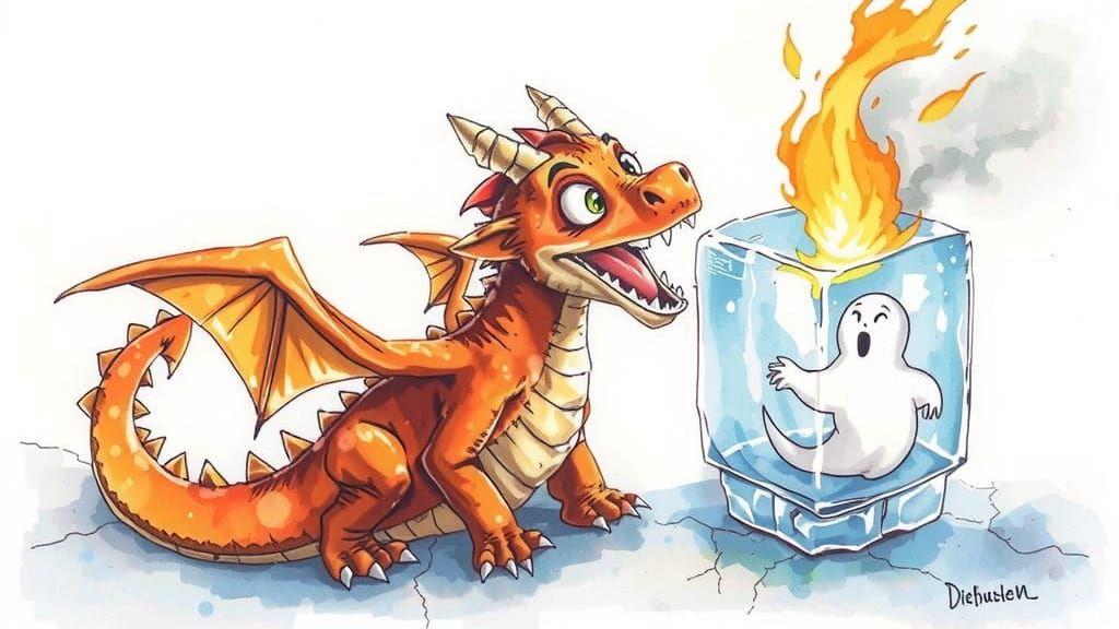 Fire-Ice Paradox (9 Likes)  by @Wanderlust Dreamer