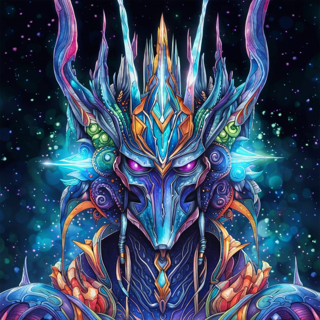 space alien deity - AI Generated Artwork - NightCafe Creator