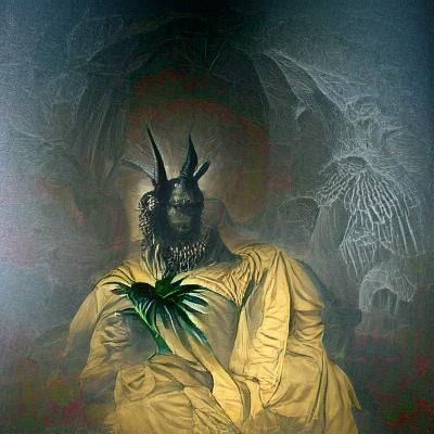Spirit of A Baphomet Pineapple
