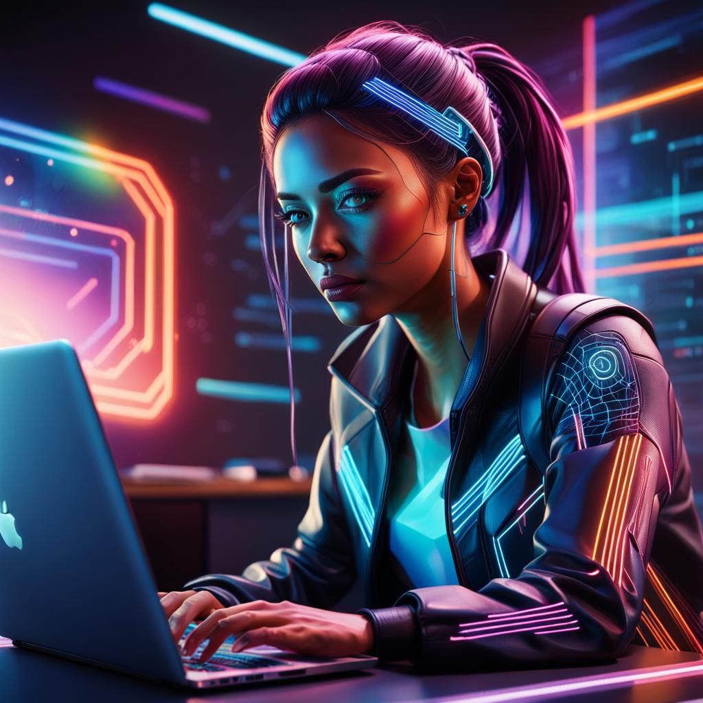 Wordpress webdesigner girl