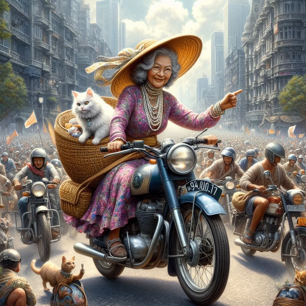 Mamie va faire les courses !!! ...