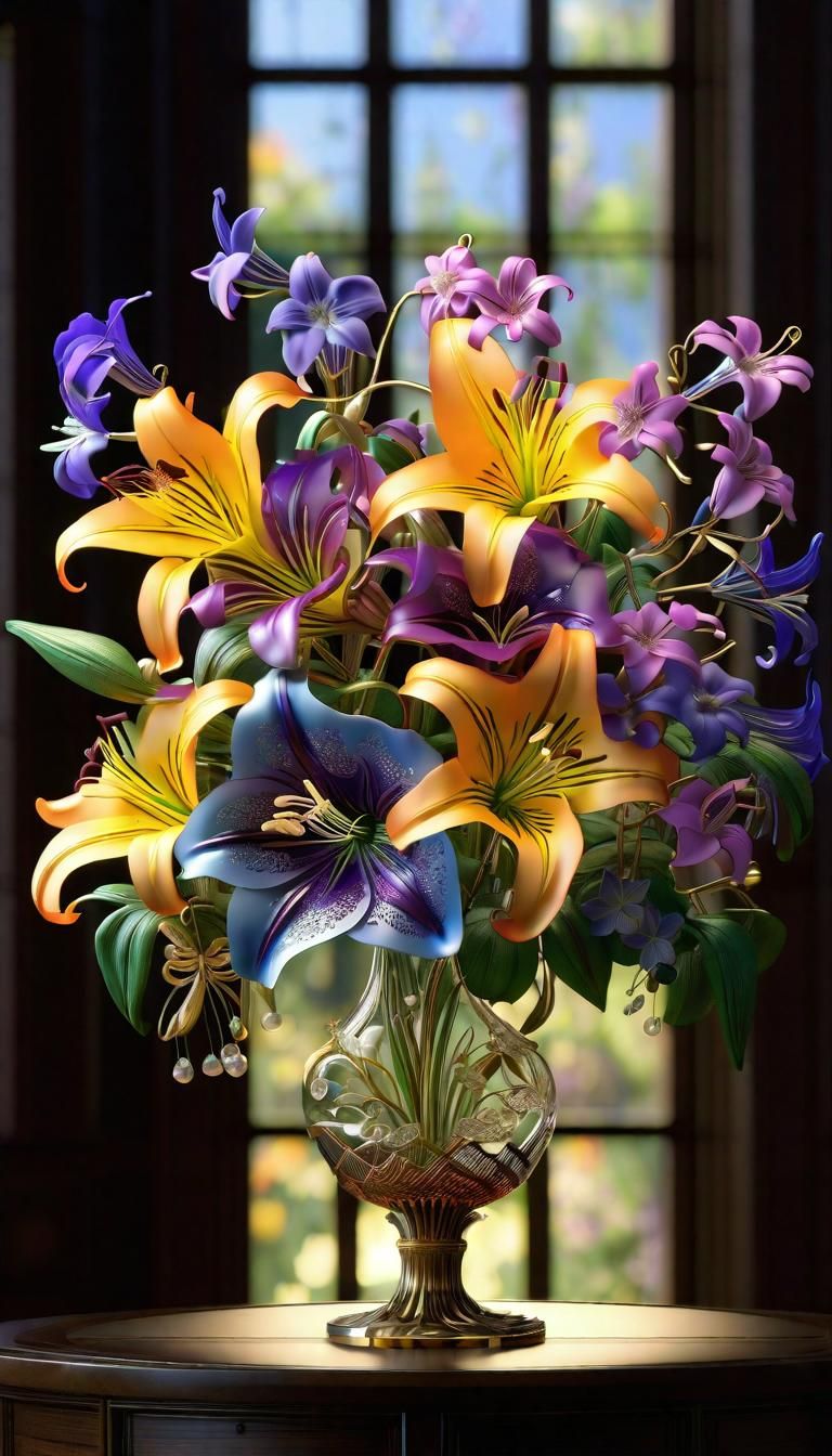 Lily bouquet