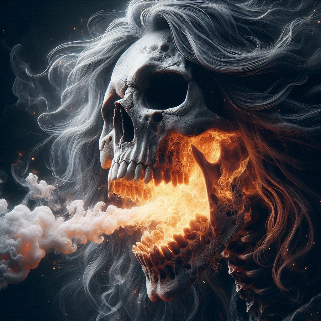 Smoking God of Death