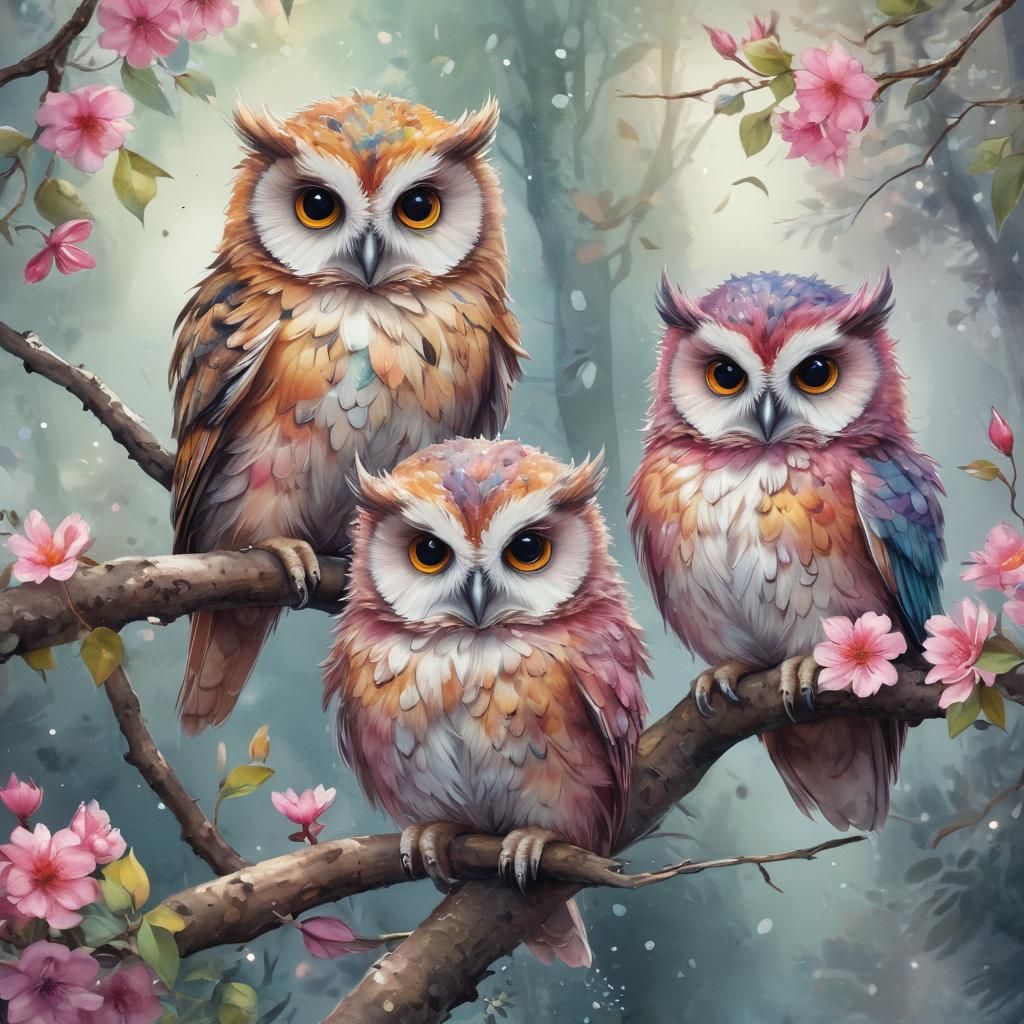 Three Owls