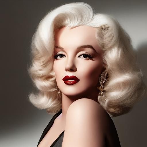 Marylin Monroe: The queen of hearts - AI Generated Artwork - NightCafe ...