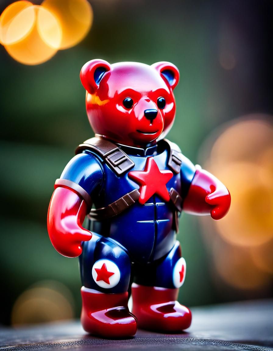 Gummy Bear Winter Soldier: Professional Photography