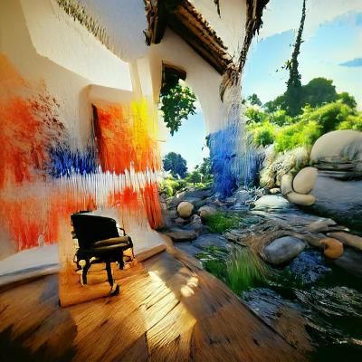 Seeing sounds and hearing colors artwork Unreal Engine impre...