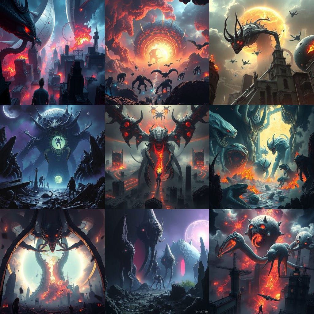 On an alternate version of Earth; that split away from the original timeline in the year 2026; various hundreds of portals to eldritch reali...