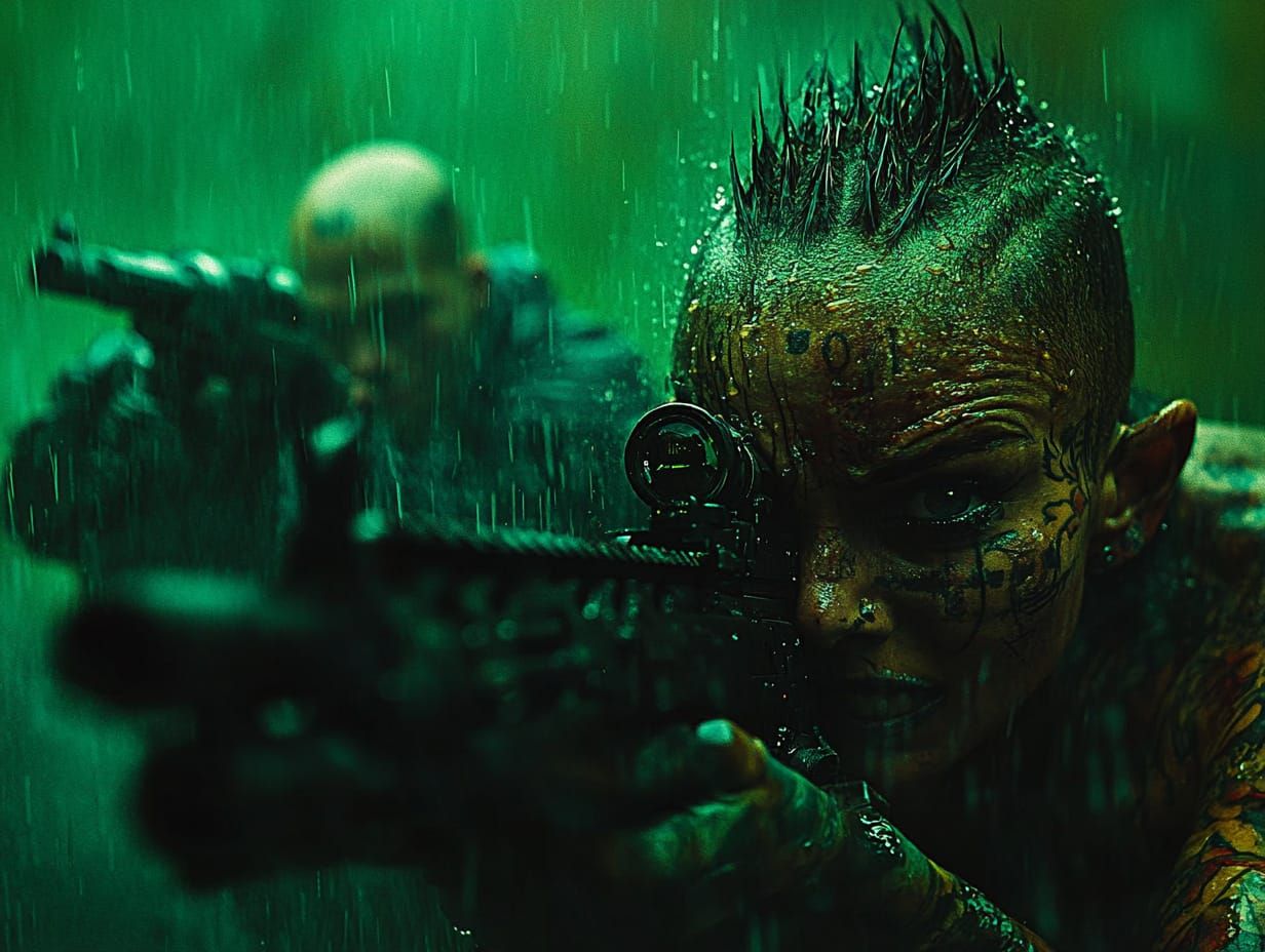 postapocalyptic lady