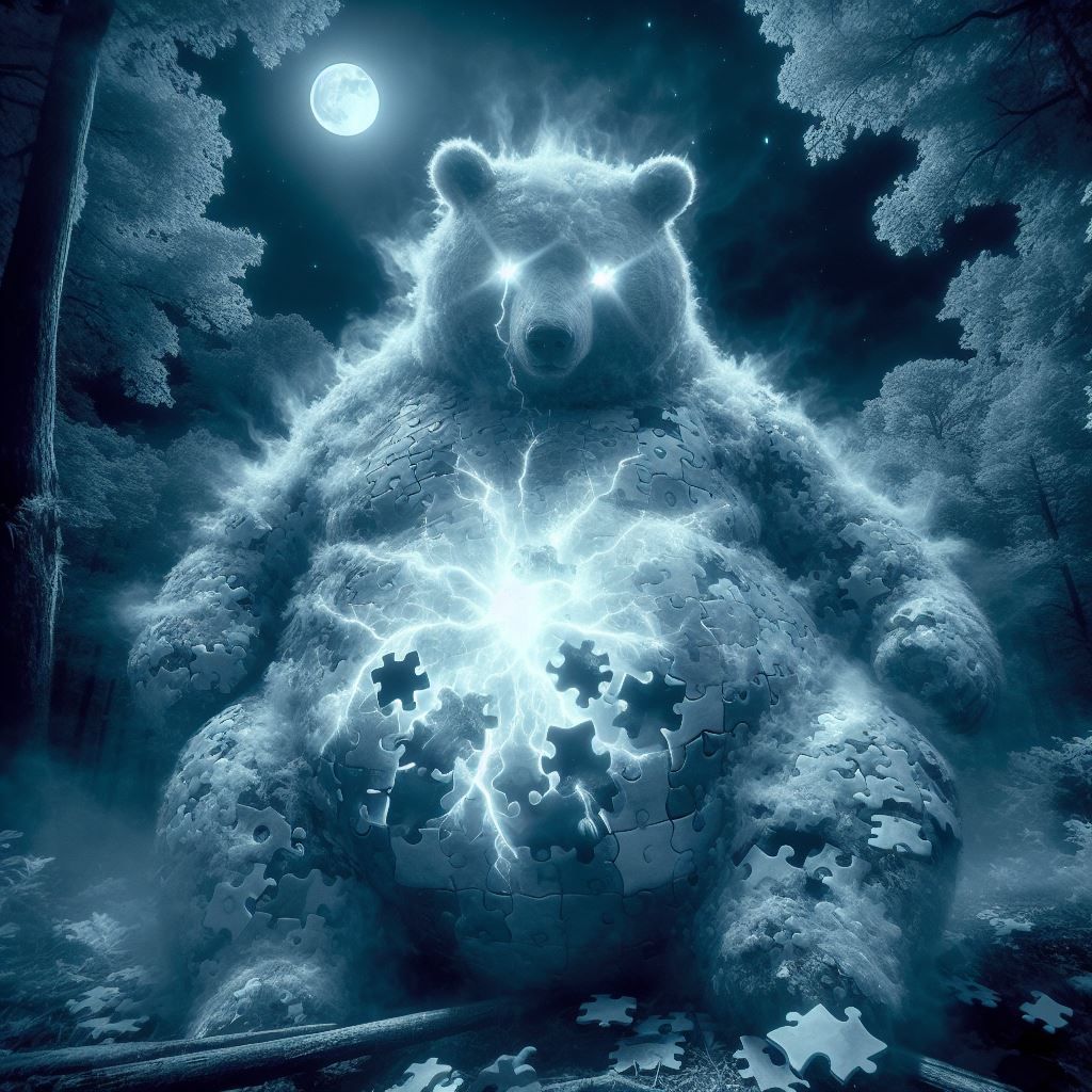 Electric Puzzle Bear