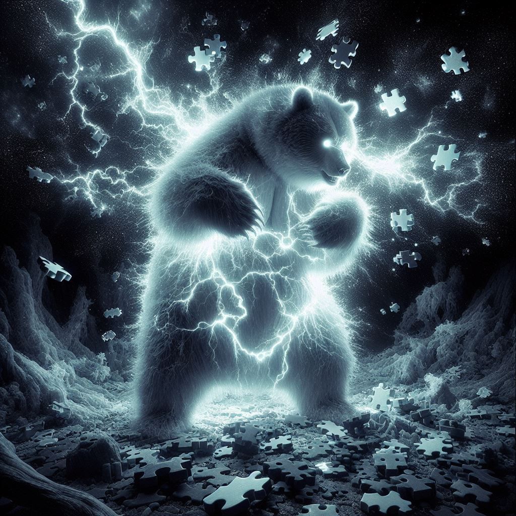 Electric Puzzle Bear