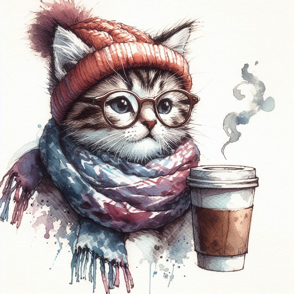 Hipster Cat