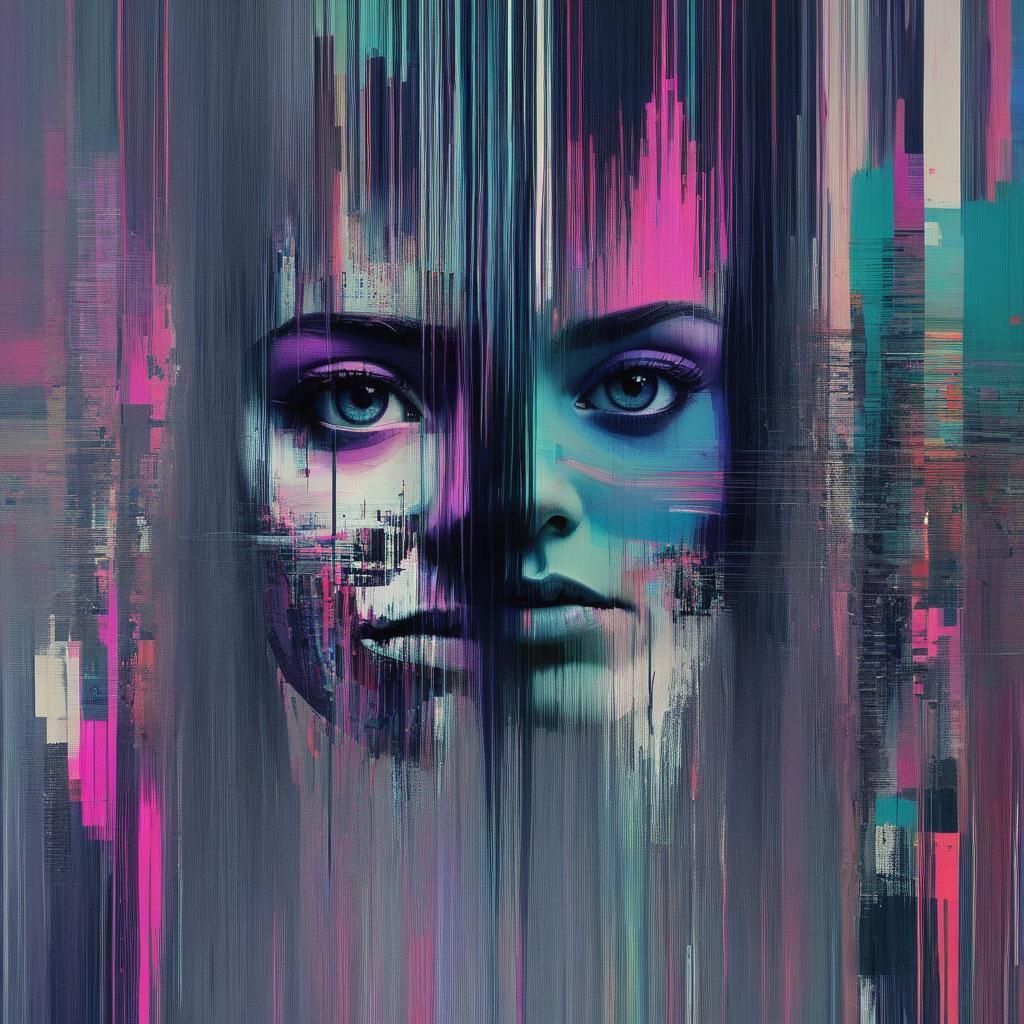 Glitch,   by @LadyDragus