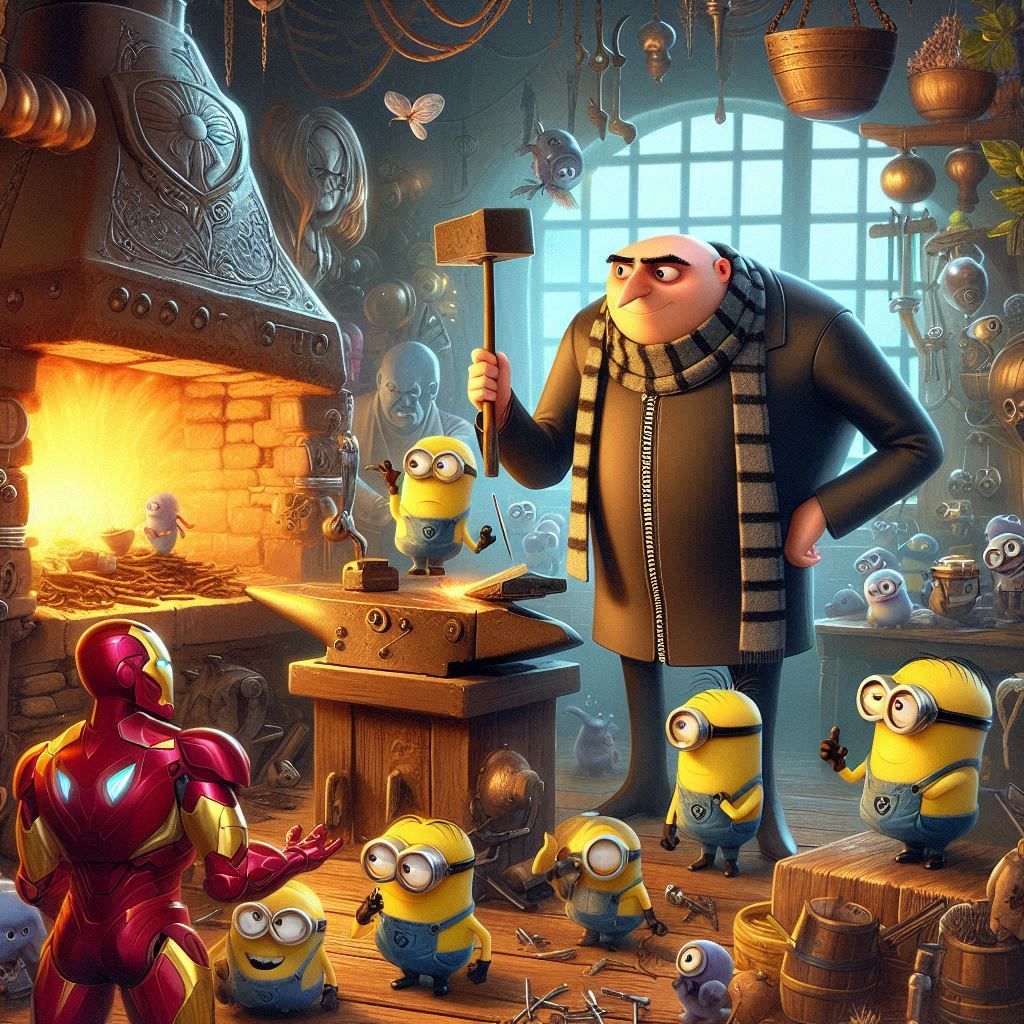 Blacksmithing 101 w/ Gru and Friends