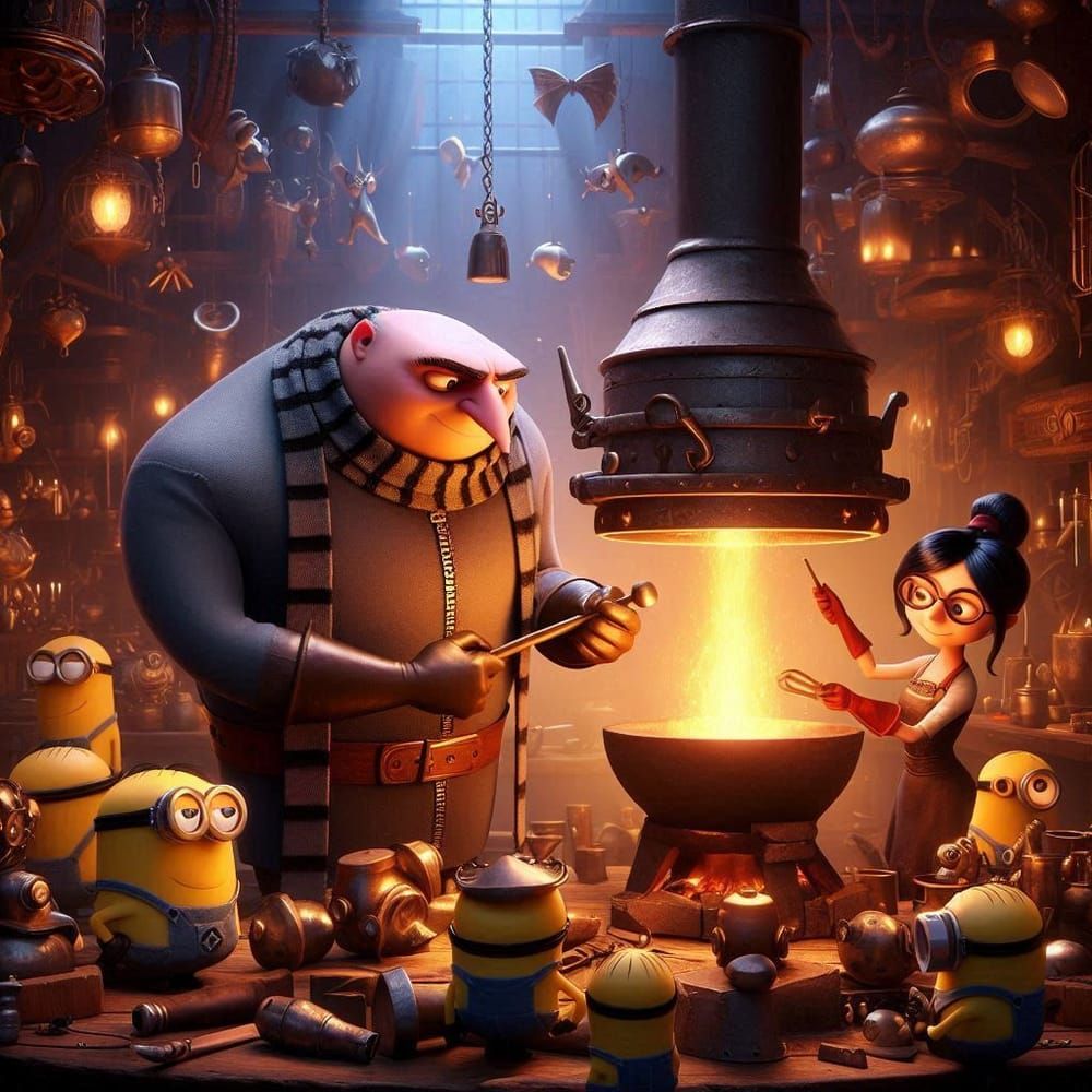 Blacksmithing 101 w/ Gru and Friends
